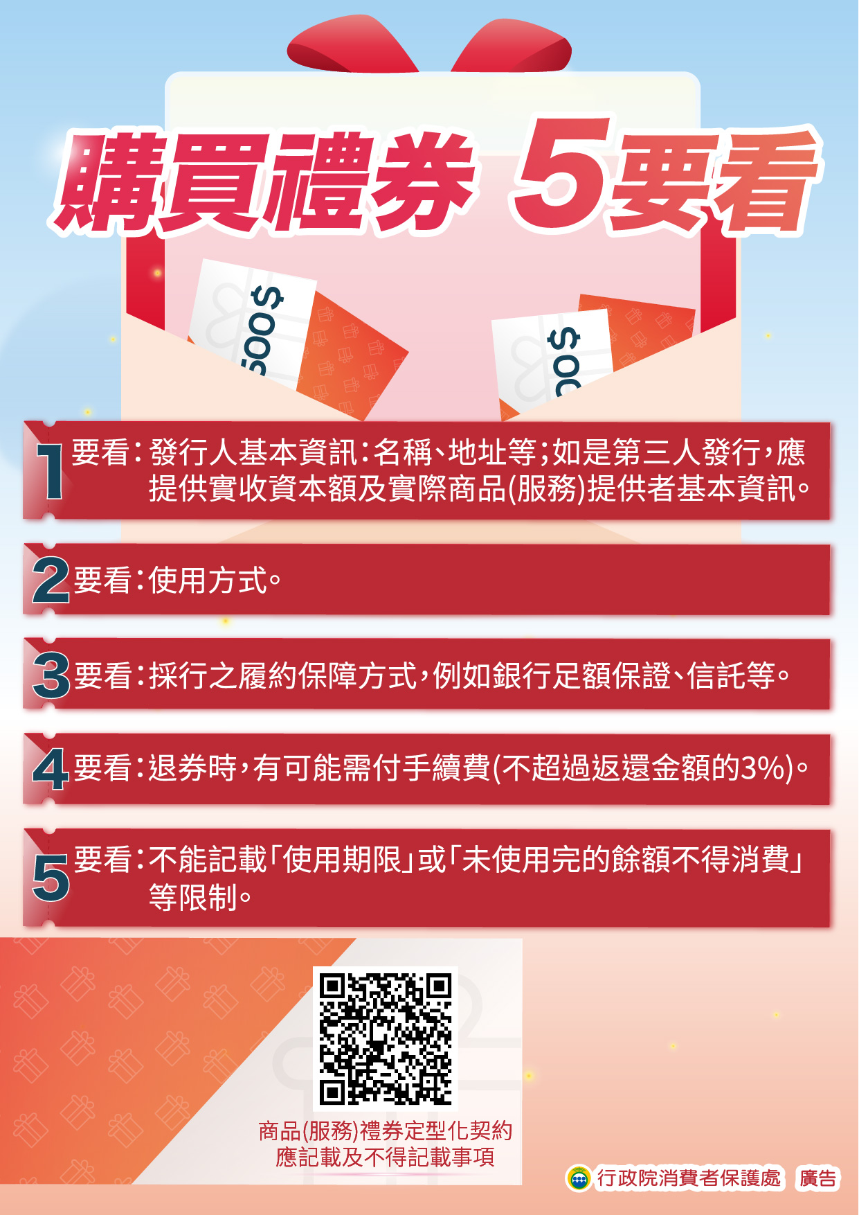 購買禮券5要看