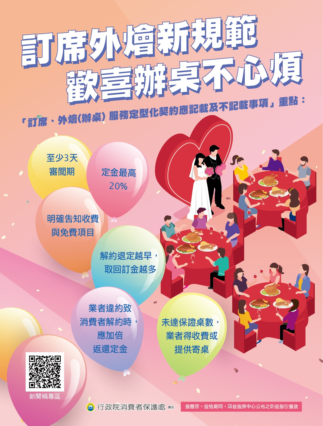 訂席外燴新規範